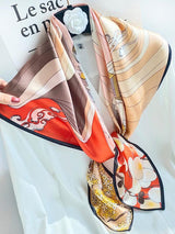 [P077] SilkSilky-FR Pure Soie Scarf 001