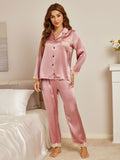 SilkSilky-FR-Pure-Soie-Manches-longues-Revers-Femme-Pyjamas-Mauve-Pâle-006