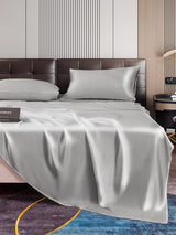 [Argent] SilkSilky-FR 22Momme Pure Soie Bedding Set 006,