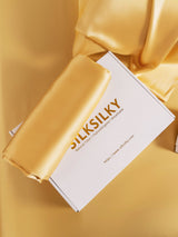 [Champagne] SilkSilky-FR 19Momme Pure Soie Pillowcase 006