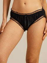 [Noir] SilkSilky-FR Panty 001