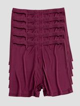 [Rouge Vineux] SilkSilky-FR Homme Sous-vêtements 002