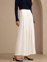 [Blanc] SilkSilky-FR Womens Pants 001