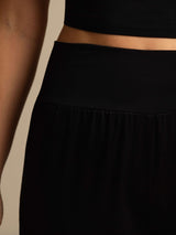 [Noir] SilkSilky-FR Femme Pantalons 004