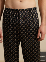 [Chaîne Noire] SilkSilky-FR Mens Sleep Bottoms 004