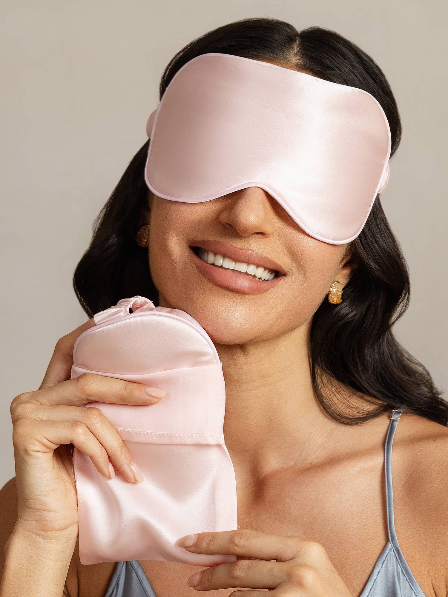 [Rose] SilkSilky-FR Soie Eye Mask 001