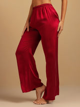 [Rouge Vineux] SilkSilky-FR 19Momme Women's Sleep Pants 007