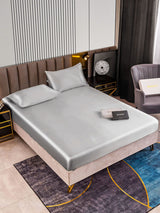 [Argent] SilkSilky-FR 22Momme Pure Soie Bedding Set 002,