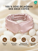 [Rose Clair] SilkSilky-FR Masques pour les Yeux 002