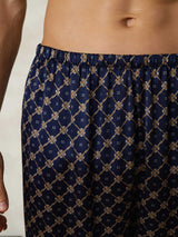 [Chaîne Marine] SilkSilky-FR Mens Sleep Bottoms 006