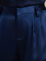 [Bleu Foncé] SilkSilky-FR Femme Shorts 004