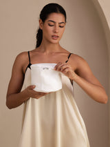 [Blanc] SilkSilky-FR Sac de Lavage 006