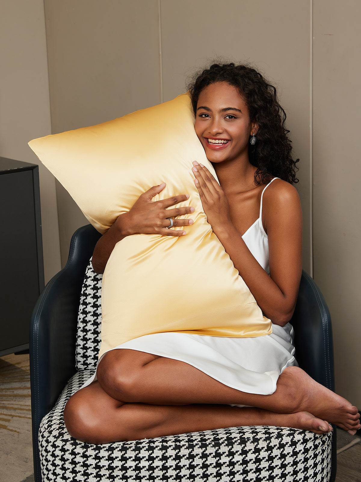 [Champagne] SilkSilky-FR 22Momme Pure Soie Pillowcase 004