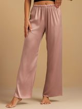 [Peau De Pêche] SilkSilky-FR 19Momme Women's Sleep Pants 005