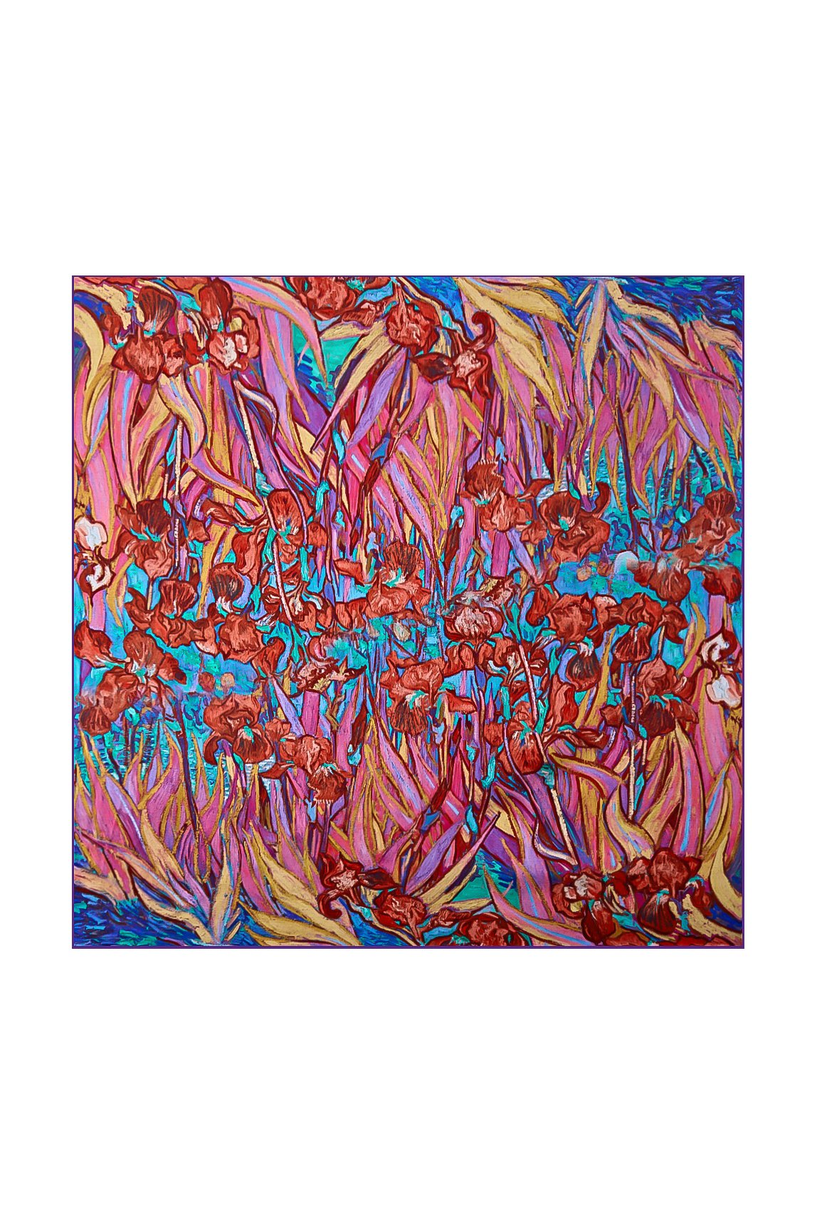 [P095] SilkSilky-FR Soie Scarf 001