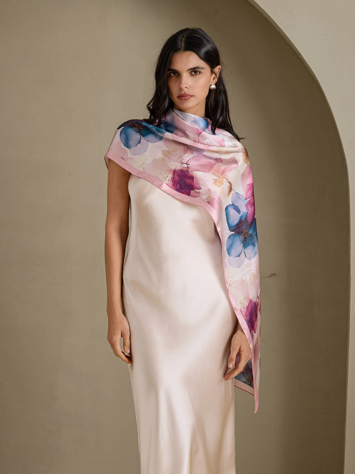 [P102] SilkSilky-FR Scarf 001
