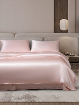 [Rose] SilkSilky-FR 19Momme Parure de Lit Soie 001