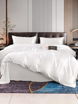 [Blanc] SilkSilky-FR 22Momme Parure de Lit Soie 001