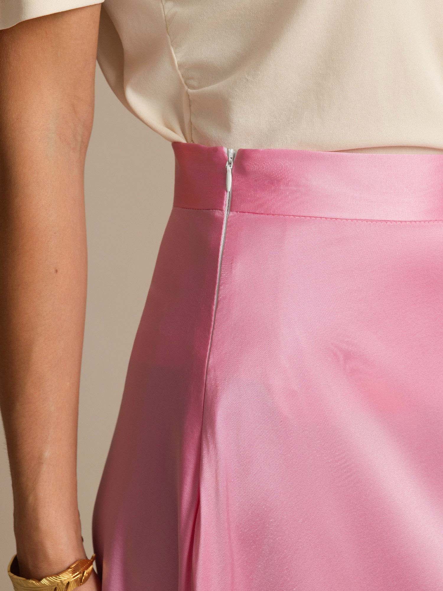 [Rose Sachet] SilkSilky-FR 19Momme Soie Skirt 005