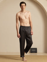 [Chaîne Noire] SilkSilky-FR Mens Sleep Bottoms 005