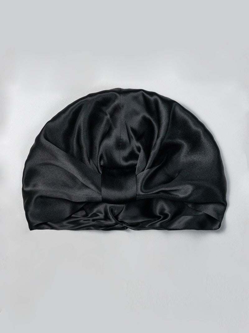 SilkSilky-FR-Pure-Soie-Sleep-Cap-Noir-005