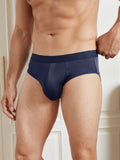 SilkSilky-FR Mens Underwear BleuFoncé 003