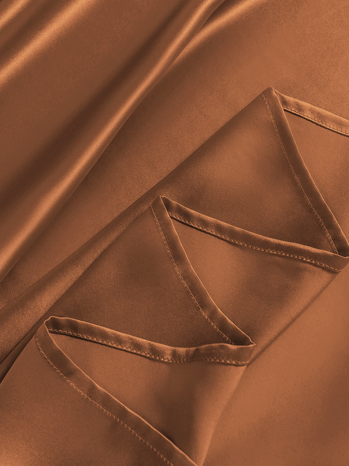 [Café] SilkSilky-FR 19Momme Pure Silk Bedding Set 006