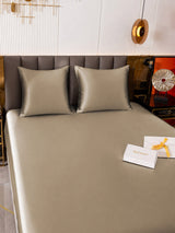 [Kaki] SilkSilky-FR Parure de Lit Soie 005