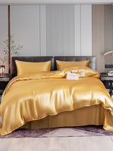 [Champagne] SilkSilky-FR 22Momme Parure de Lit Soie 001