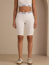 [Blanc] SilkSilky-FR Womens Shorts 001