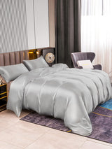 [Argent] SilkSilky-FR 22Momme Pure Soie Bedding Set 002,