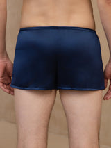 [Bleu Foncé] SilkSilky-FR Mens Underwear 002