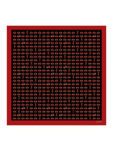 [Cerise Noire] SilkSilky-FR Scarf 001