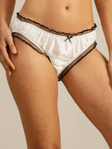 [Blanc] SilkSilky-FR Panty 003