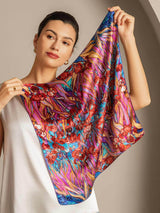 [P095] SilkSilky-FR Soie Scarf 005