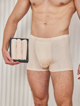 [Beige] SilkSilky-FR Homme Sous-vêtements 001