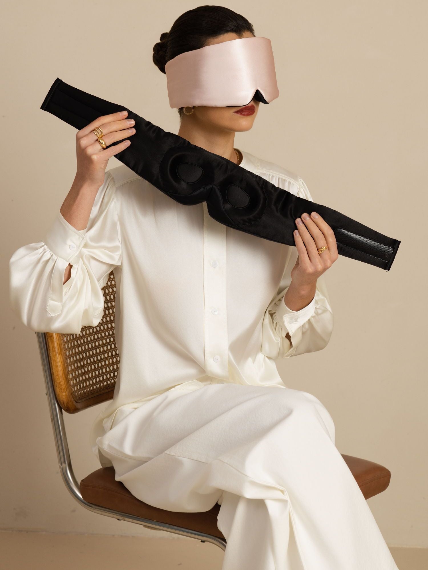 [Rose] SilkSilky-FR Masques pour les Yeux 001