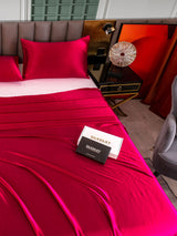 [Rouge Vineux] SilkSilky-FR 25Momme Pure Soie Bedding Set 004