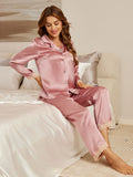 SilkSilky-FR-Pure-Soie-Manches-longues-Revers-Femme-Pyjamas-Mauve-Pâle-004