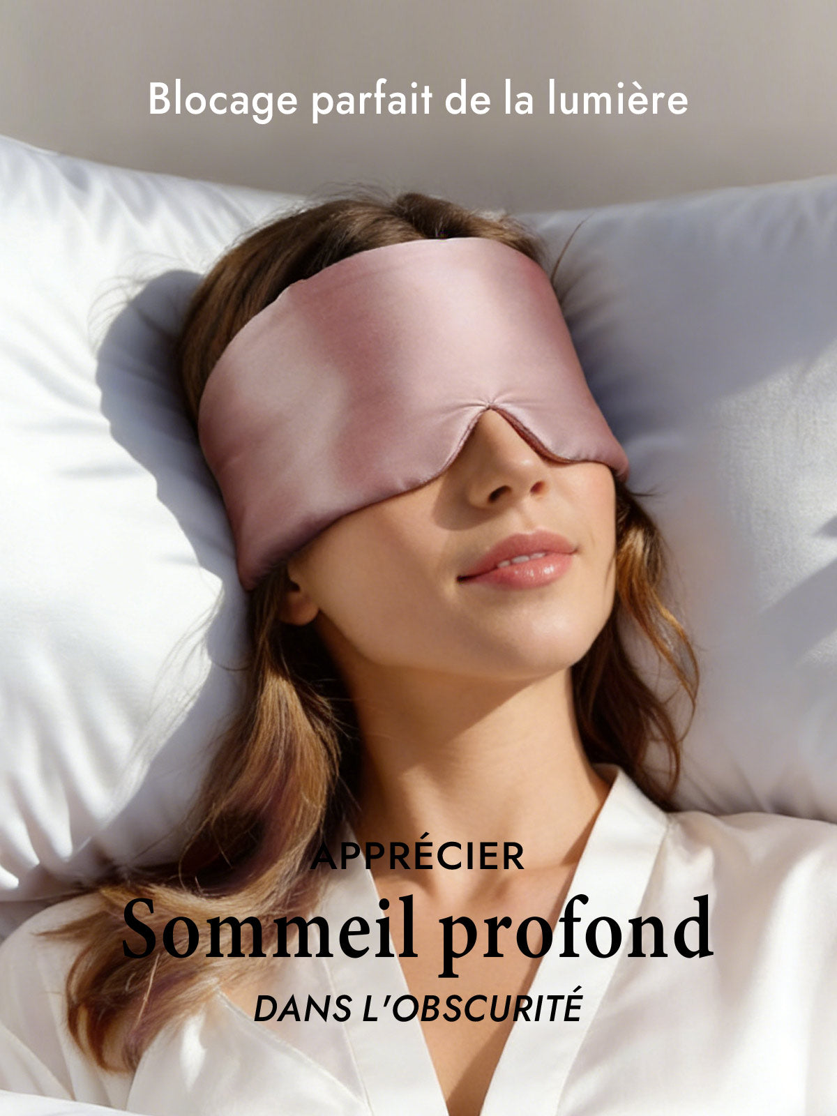 [Mauve Pâle] SilkSilky-FR 19Momme Pure Silk Eye Mask 003