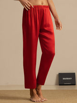 [Rouge Vineux] SilkSilky-FR Women's Sleep Pants 004