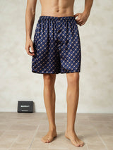[Chaîne Marine] SilkSilky-FR Soie Mens Sleep Bottoms 001,