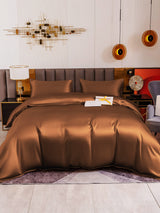 [Café] SilkSilky-FR 19Momme Pure Soie Bedding Set 007