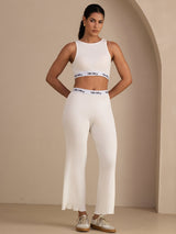 [Blanc] SilkSilky-FR Womens Pants 007