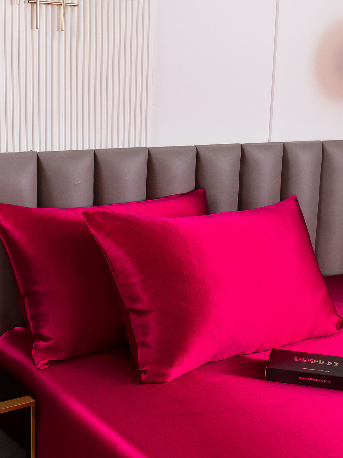 [Rouge Vineux] SilkSilky-FR 22Momme Pure Soie Pillowcase 003