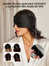 [Noir] SilkSilky-FR Masques pour les Yeux 004