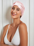 SilkSilky-FR-Pure-Soie-Sleep-Cap-Rose-Clair-001