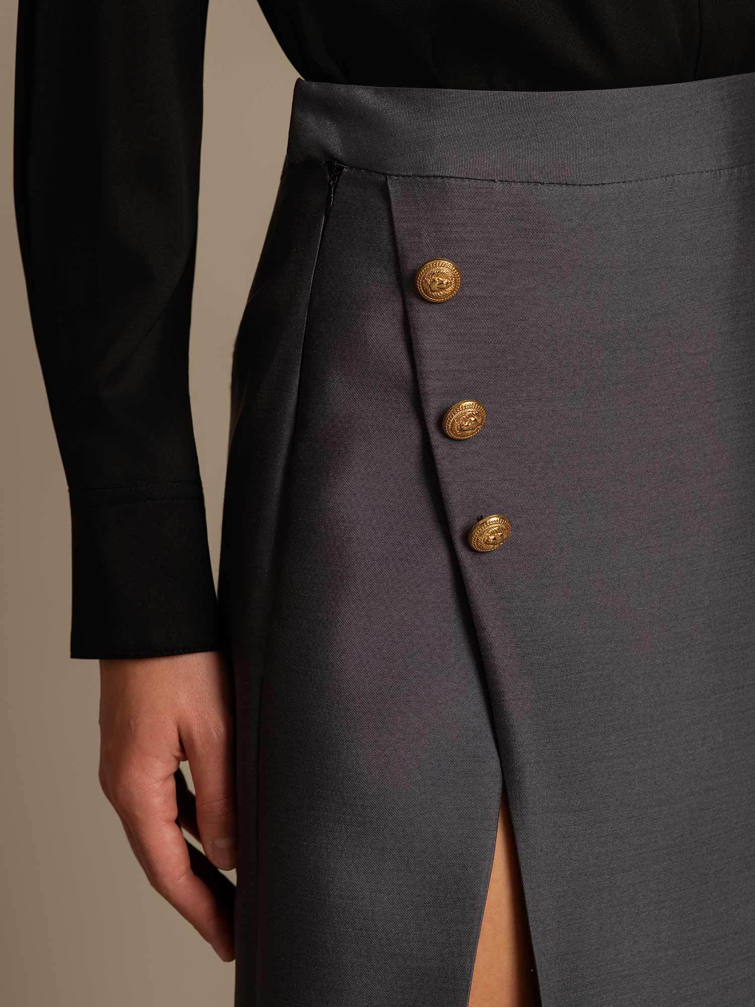 [Gris] SilkSilky-FR 32Momme Soie Skirt 004,