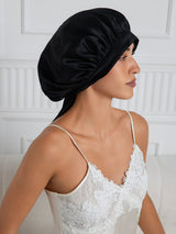 [Noir] SilkSilky-FR Bonnets de Nuit 004