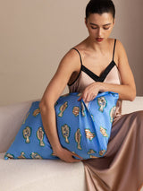 [Poisson Bleu] SilkSilky-FR Taies d'Oreiller 003